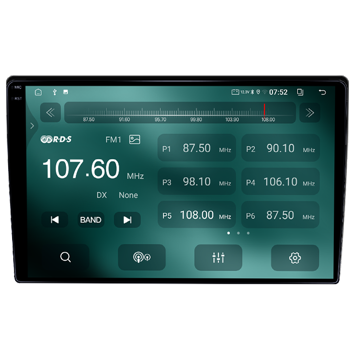 Navigatie dedicata VW Touareg 2002-2012, 4GB RAM 64GB ROM, Procesor Qualcomm Octacore, Android 14, Rezolutie 2K, Display QLED 9", DSP, Carplay&Android [3]