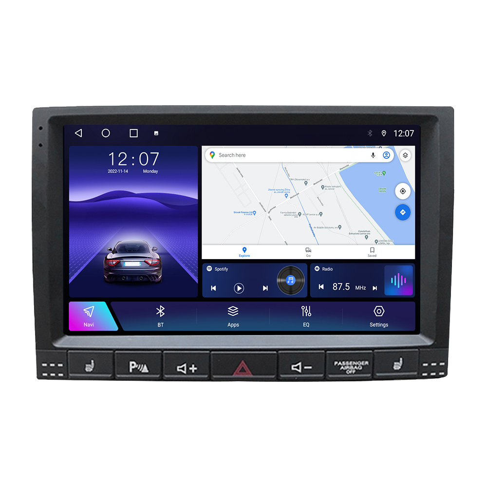 Navigatie dedicata VW Touareg 2002-2012, 4GB RAM 64GB ROM, Quadcore, Android 14, Display QLED 1K, 9", DSP, Carplay&Android Auto, Suport camere AHD [1]