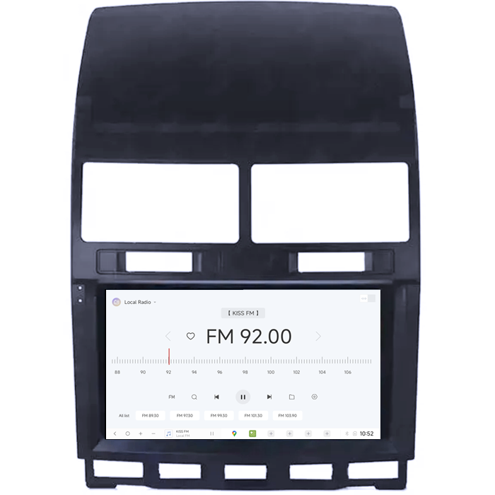 Navigatie Dedicata VW Touareg 2002-2012 RM DUDU3, 4GB RAM 64GB ROM, Octacore, Platforma 8581, Android, Display QLED 9", DSP, Carplay&AndroidAuto [3]