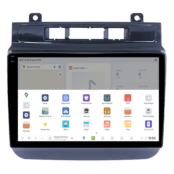 Navigatie Dedicata VW Touareg 2012-2017 DUDU3, 4GB RAM 64GB ROM, Octacore, Platforma 8581, Android, Display QLED 9", DSP, Carplay&AndroidAuto [2]