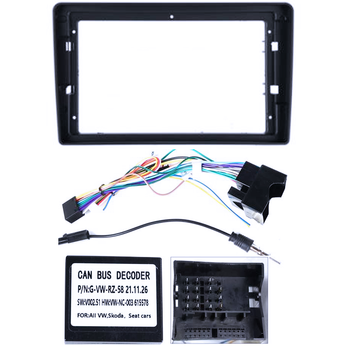 Navigatie dedicata VW Touareg 2003-2010, 4GB RAM 64GB ROM, Octacore, Android 14, Display QLED 9", DSP, Carplay, Android Auto, Internet, Youtube, Waze, WIFI, Bluetooth [9]