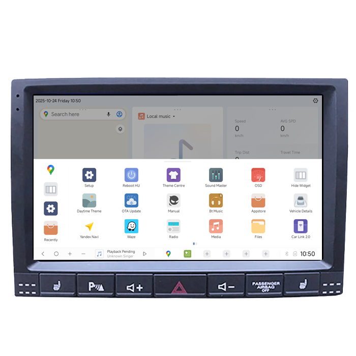Navigatie Dedicata VW Touareg 2002-2012 DUDU3, 4GB RAM 64GB ROM, Octacore, Platforma 8581, Android, Display QLED 9", DSP, Carplay&AndroidAuto [4]