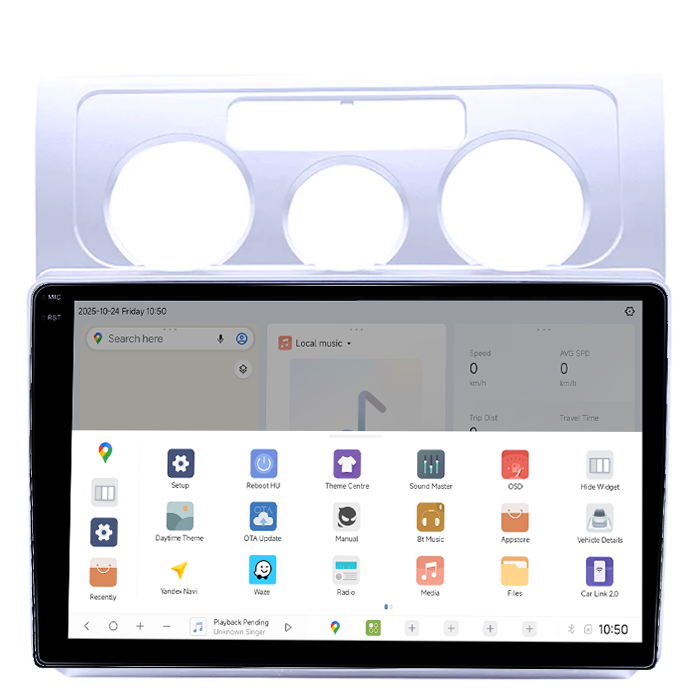 Navigatie Dedicata Volkswagen Touran 2003-2015 DUDU3, 4GB RAM 64GB ROM, Octacore, Platforma 8581, Android, Display QLED 9", DSP, Carplay&AndroidAuto [2]