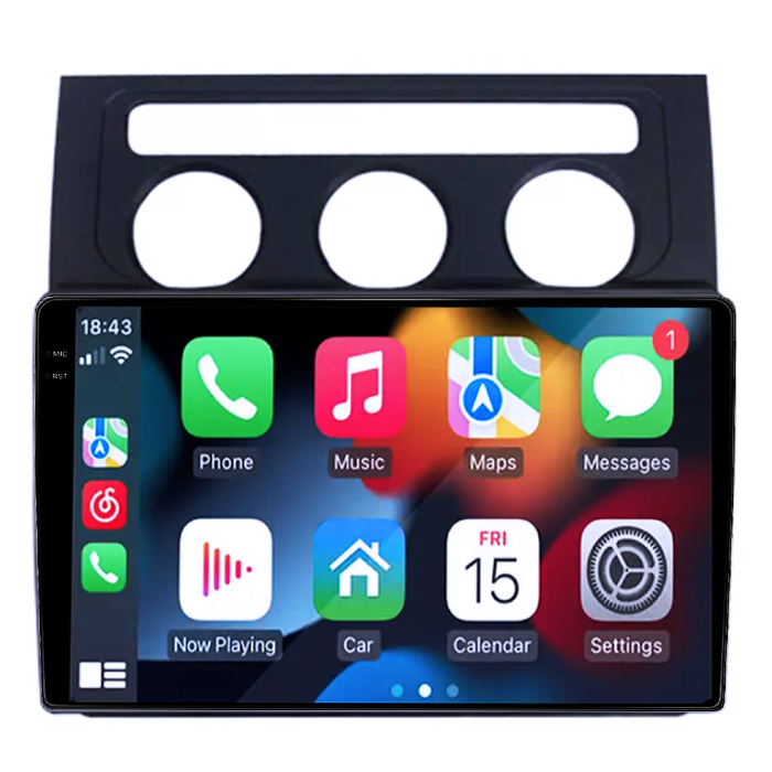 Navigatie dedicata VW Touran 2003-2015, 4GB RAM 32GB ROM, Octacore, Android 14, Display QLED 9", DSP, Carplay&Android Auto, SIM 4G, Bluetooth, Ventilator Activ [3]