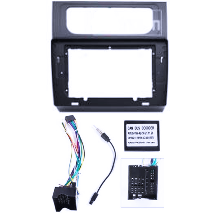 Navigatie dedicata VW Touran 2011-2015 , Tesla Style, ANDROID 13, 10 inch , 4GB RAM 64GB ROM, Internet, Aplicatii, Waze, GPS [5]
