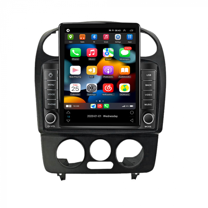 Navigatie dedicata VW Beetle,Tesla Style, ANDROID 13,Carplay&Android Auto, 10 inch , 8+128GB, Internet, Aplicatii, Waze, GPS [2]