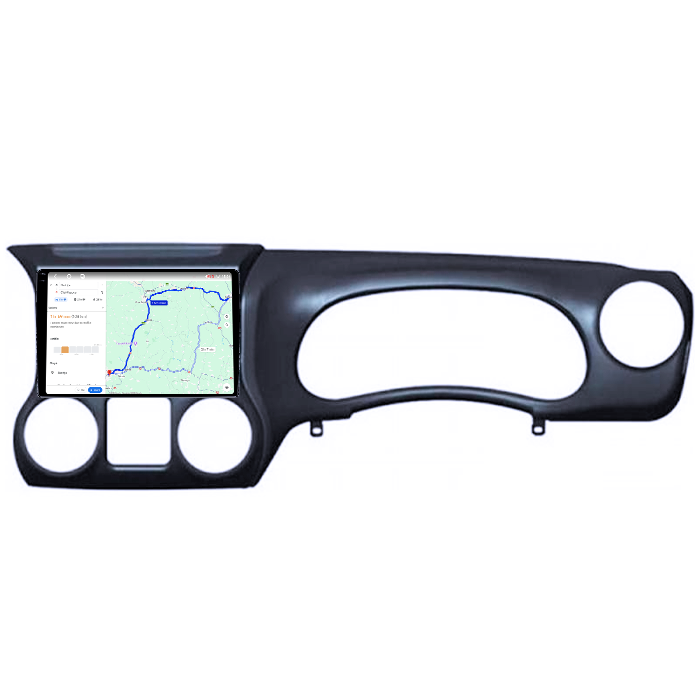 Navigatie dedicata Wrangler 2014-2016, 4GB RAM 64GB ROM, Procesor Qualcomm Octacore, Android 14, Rezolutie 2K, Display QLED 9", DSP, Carplay&Android Auto, SIM 4G [5]