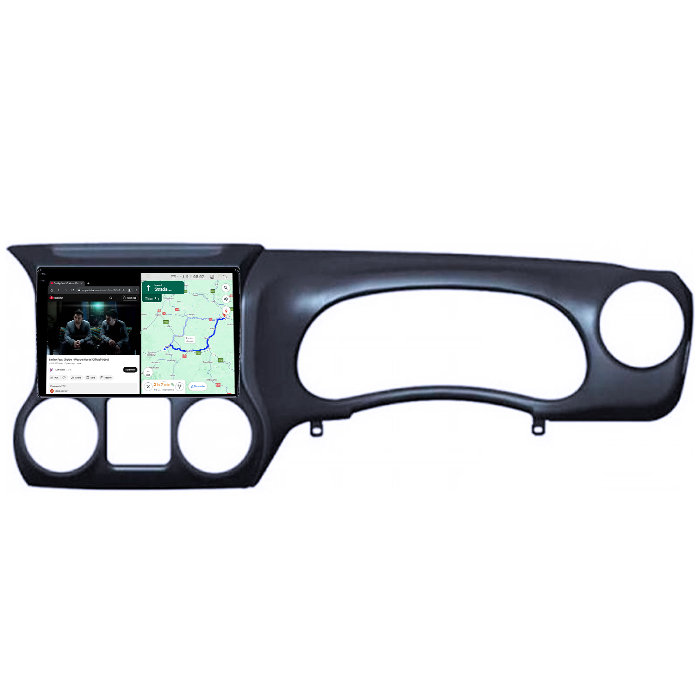 Navigatie dedicata Wrangler 2014-2016, 4GB RAM 64GB ROM, Quad Core, Display 9" QLED 1K, Carplay&Android Auto, Android 14, Suport Camere AHD [5]