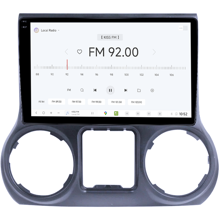 Navigatie dedicata Jeep Wrangler 2011-2016, DUDU3, 4GB RAM 64GB ROM, Octacore, Platforma 8581, Android, Display QLED 9", DSP, Carplay&AndroidAuto [4]