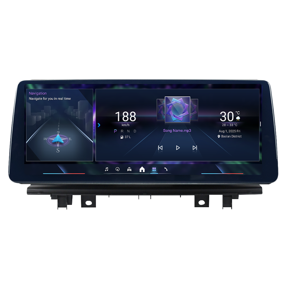 Navigatie dedicata X1 F48 2016-2017 EVO, 8GB RAM 256GB ROM, Procesor Qualcomm Octacore, Android 14, Rezolutie 2K, Display QLED 12.3", DSP, Carplay&Android Auto, SIM 4G [1]