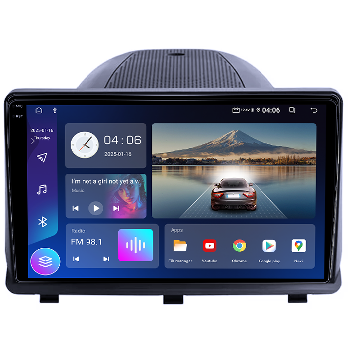 Navigatie dedicata Opel Antara 2008-2013, 12GB RAM 256GB ROM, Android 14, Rezolutie 2K, Display QLED, 9", DSP, Carplay, Android Auto, Internet, Youtube, Waze, Wi Fi, USB [2]
