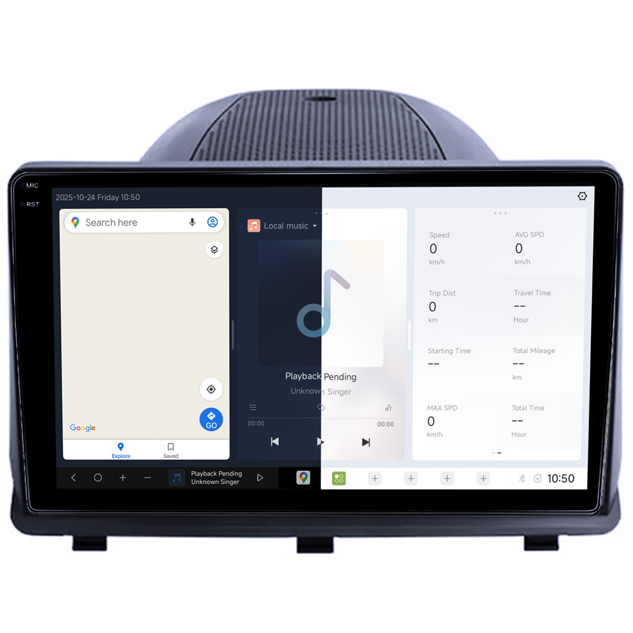 Navigatie dedicata Opel Antara 2008-2013, DUDU3, 4GB RAM 64GB ROM, Octacore, Platforma 8581, Android, Display QLED 9", DSP, Carplay&AndroidAuto [2]