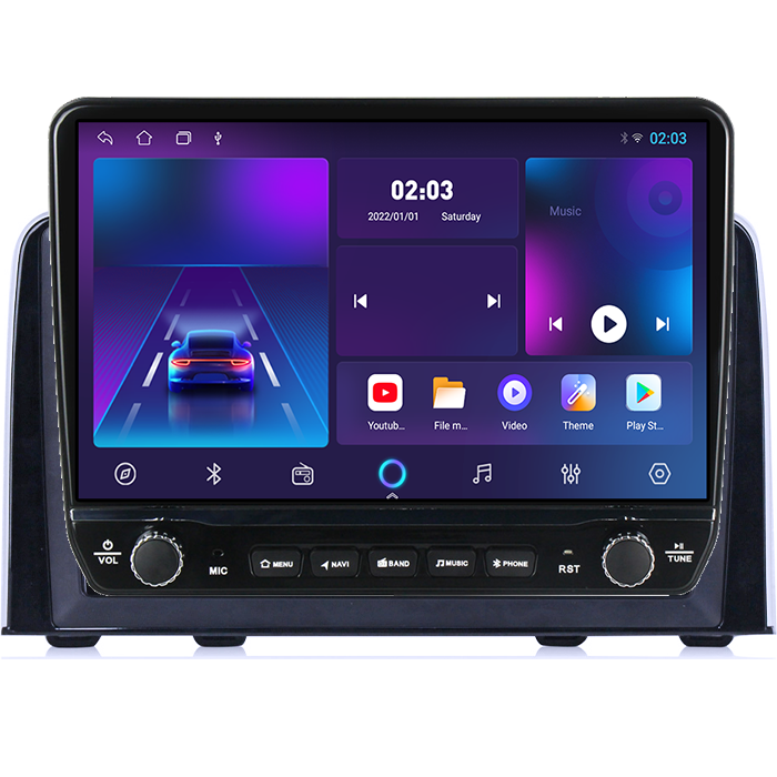 Navigatie dedicata Honda CR-V 2016-2018Tesla Cu Butoane Rotative Model 2024, ANDROID 13, 10 inch , 8+128GB, Internet, Aplicatii, Waze, GPS        [5]