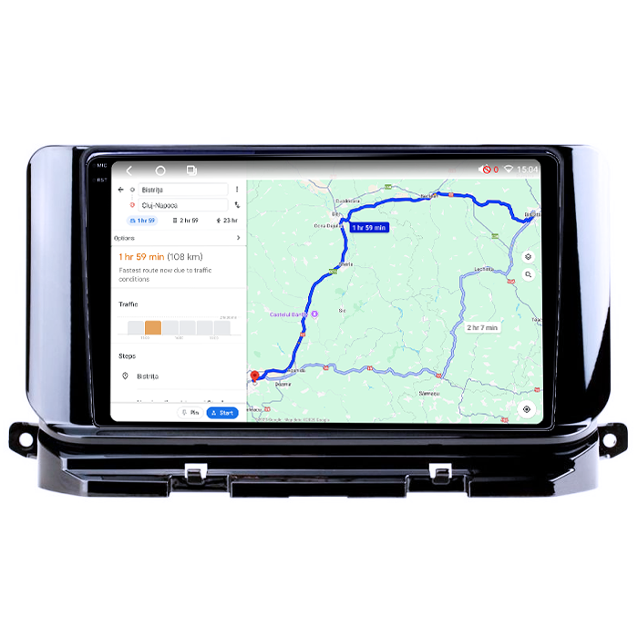 Navigatie dedicataSkoda Octavia 4 2020-2024, 4GB RAM 32GB ROM, Octacore, Android 14, Display QLED 1K 9", DSP, Carplay&Android Auto, SIM 4G, Bluetooth, Ventilator Activ [4]