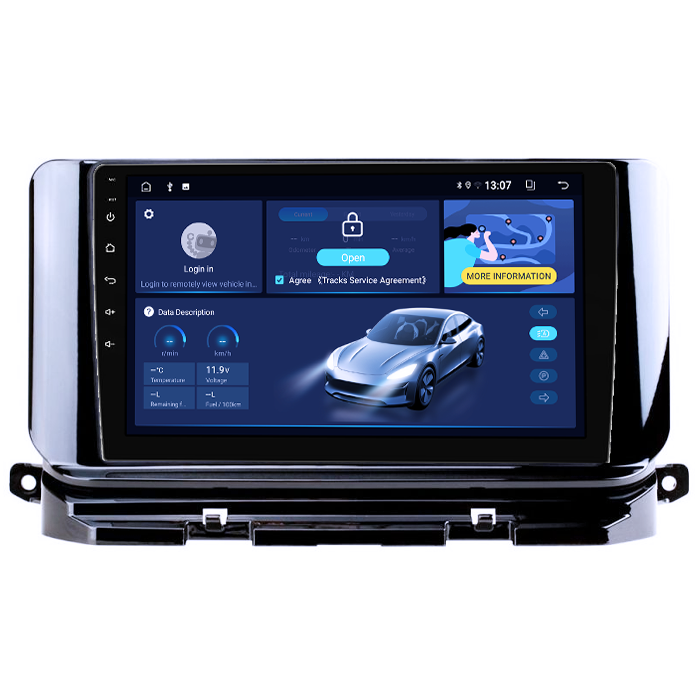 Navigatie dedicataSkoda Octavia 4 2020-2024, 8GB RAM 128GB ROM, Octacore, Platforma TS18, Android 14, Display QLED 9”, Suporta camera 360º, DSP, Carplay&Android Auto, SIM 4G, Ventilator Activ [2]