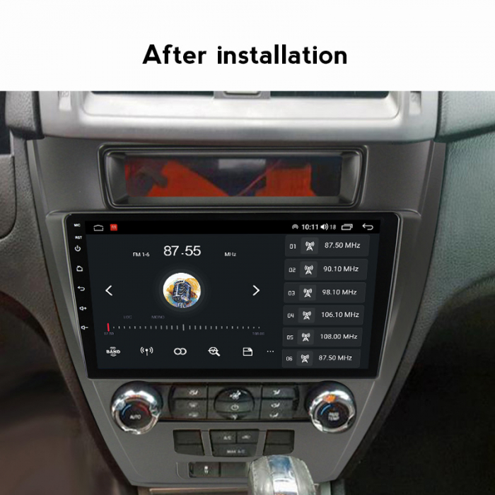 (Resigilata) Navigatie dedicata Ford Mondeo 2009-2012, 2GB RAM 32GB ROM, Quad Core, Display 10" IPS Full HD, Carplay, Android 13, Bluetooth, Magazin Play, Suport camere AHD [2]
