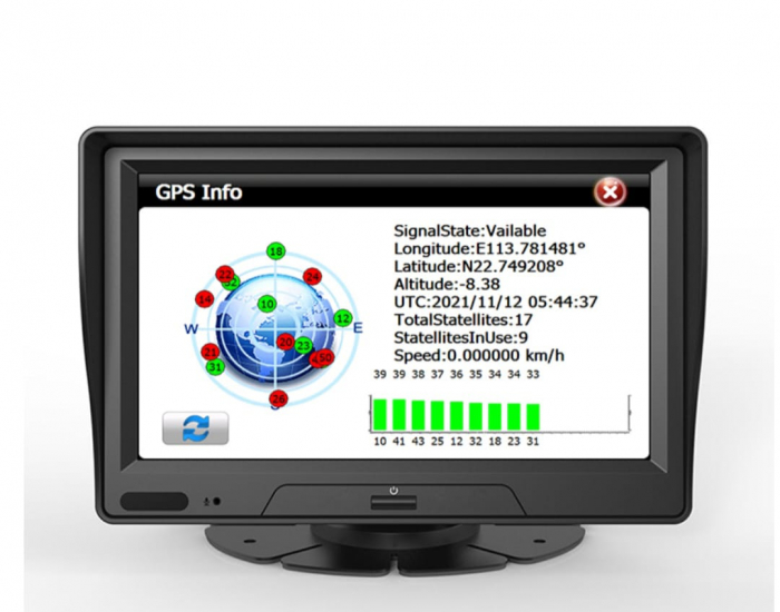 Navigatie GPS de 7" pentru masina/camion, ecran HD Touch Screen, Windows CE 6.0, hartii 3D gratuite pentru Europa si SUA tip 7023b [3]