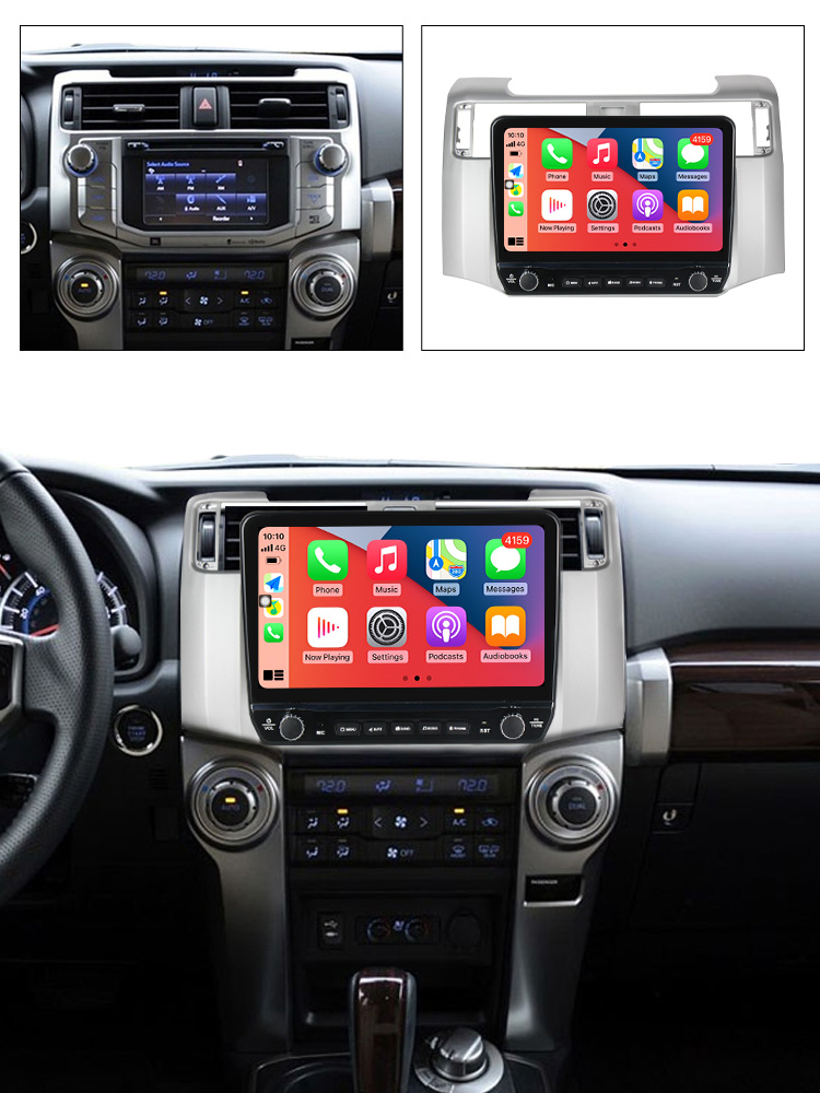 Navigatie dedicata Toyota 4runner 2009-2017 cu butoane rotative model 2024, 9 Inch, 2GB RAM 32GB ROM, Quadcore, Android 13, WiFi, Bluetooth, Magazin Play [4]
