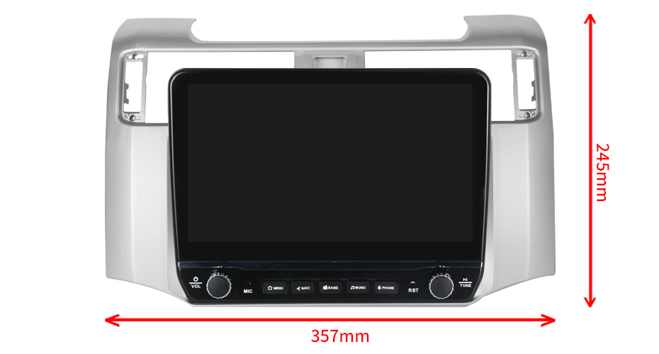 Navigatie dedicata Toyota 4runner 2009-2017 cu butoane rotative model 2024, 9 Inch, 2GB RAM 32GB ROM, Quadcore, Android 13, WiFi, Bluetooth, Magazin Play [6]