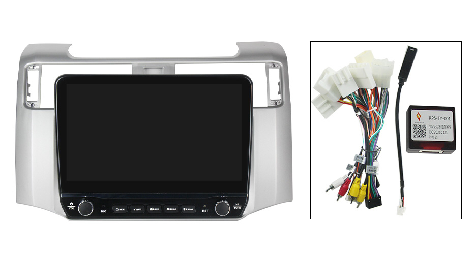 Navigatie dedicata Toyota 4runner 2009-2017 cu butoane rotative model 2024, 9 Inch, 2GB RAM 32GB ROM, Quadcore, Android 13, WiFi, Bluetooth, Magazin Play [7]