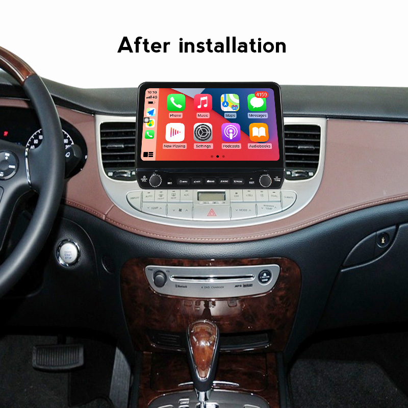 Navigatie dedicata Rohens Genesis 2008-2013 cu butoane rotative model 2024, 9 Inch, 2GB RAM 32GB ROM, Quadcore, Android 13, WiFi, Bluetooth, Magazin Play [3]