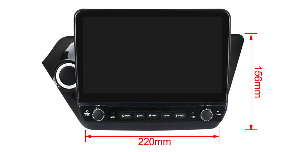 Navigatie dedicata RIO 2011-2015 cu butoane rotative model 2024, 9 Inch, 2GB RAM 32GB ROM, Quadcore, Android 13, WiFi, Bluetooth, Magazin Play [7]