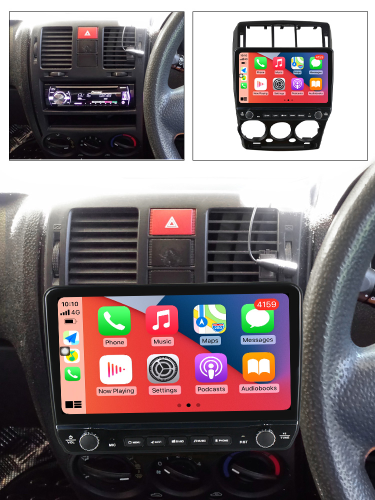 Navigatie dedicata GETZ 2002-2011 cu butoane rotative model 2024, 9 Inch, 2GB RAM 32GB ROM, Quadcore, Android 13, WiFi, Bluetooth, Magazin Play [4]