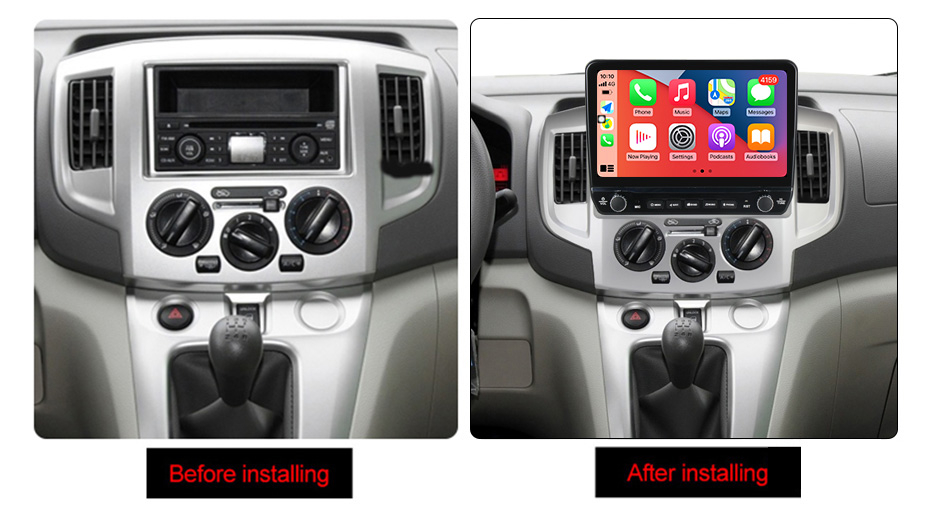 Navigatie dedicata NV200 2011-2018 cu butoane rotative model 2024, 9 Inch, 2GB RAM 32GB ROM, Quadcore, Android 13, WiFi, Bluetooth, Magazin Play [5]