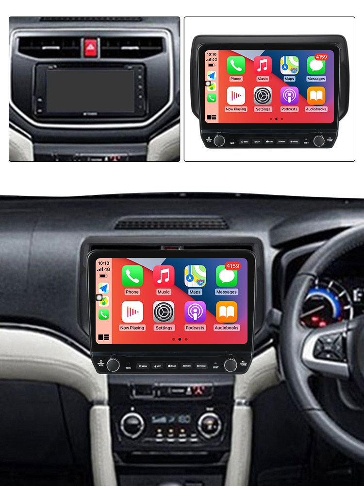 Navigatie dedicata Rush 2018-2019 cu butoane rotative model 2024, 9 Inch, 2GB RAM 32GB ROM, Quadcore, Android 13, WiFi, Bluetooth, Magazin Play [3]