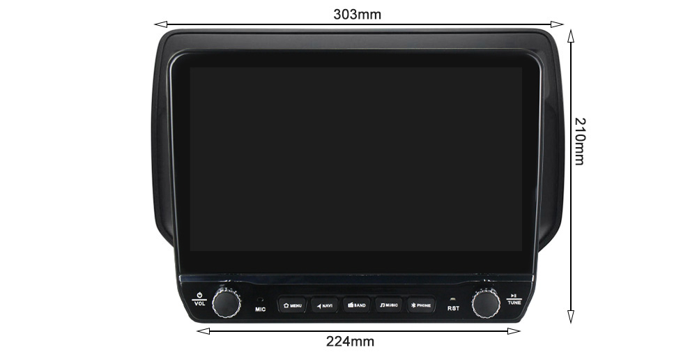 Navigatie dedicata Rush 2018-2019 cu butoane rotative model 2024, 9 Inch, 2GB RAM 32GB ROM, Quadcore, Android 13, WiFi, Bluetooth, Magazin Play [6]