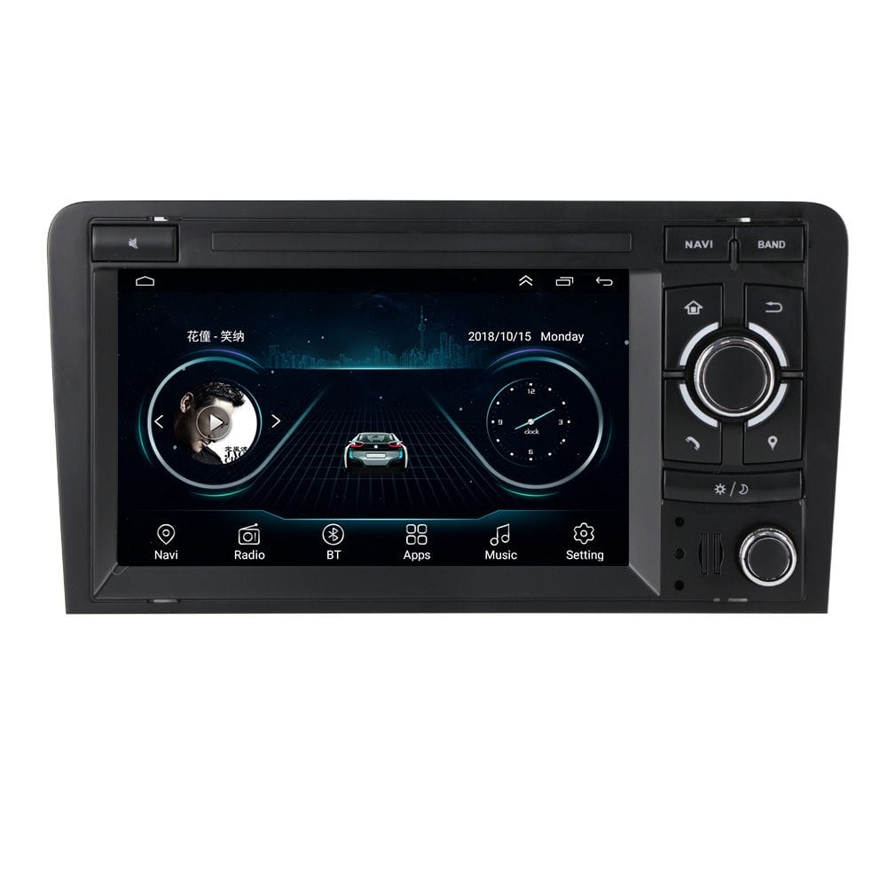 Navigatie dedicata Audi A3, 4GB RAM 64GB ROM, Quadcore, Android 13, Display IPS 7", DSP, Carplay&Android Auto, Suport camere AHD [3]