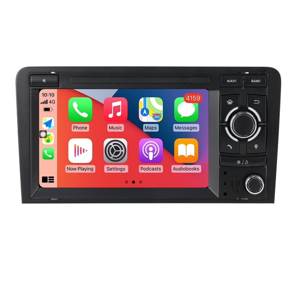 Navigatie dedicata Audi A3, 4GB RAM 64GB ROM, Quadcore, Android 13, Display IPS 7", DSP, Carplay&Android Auto, Suport camere AHD [1]