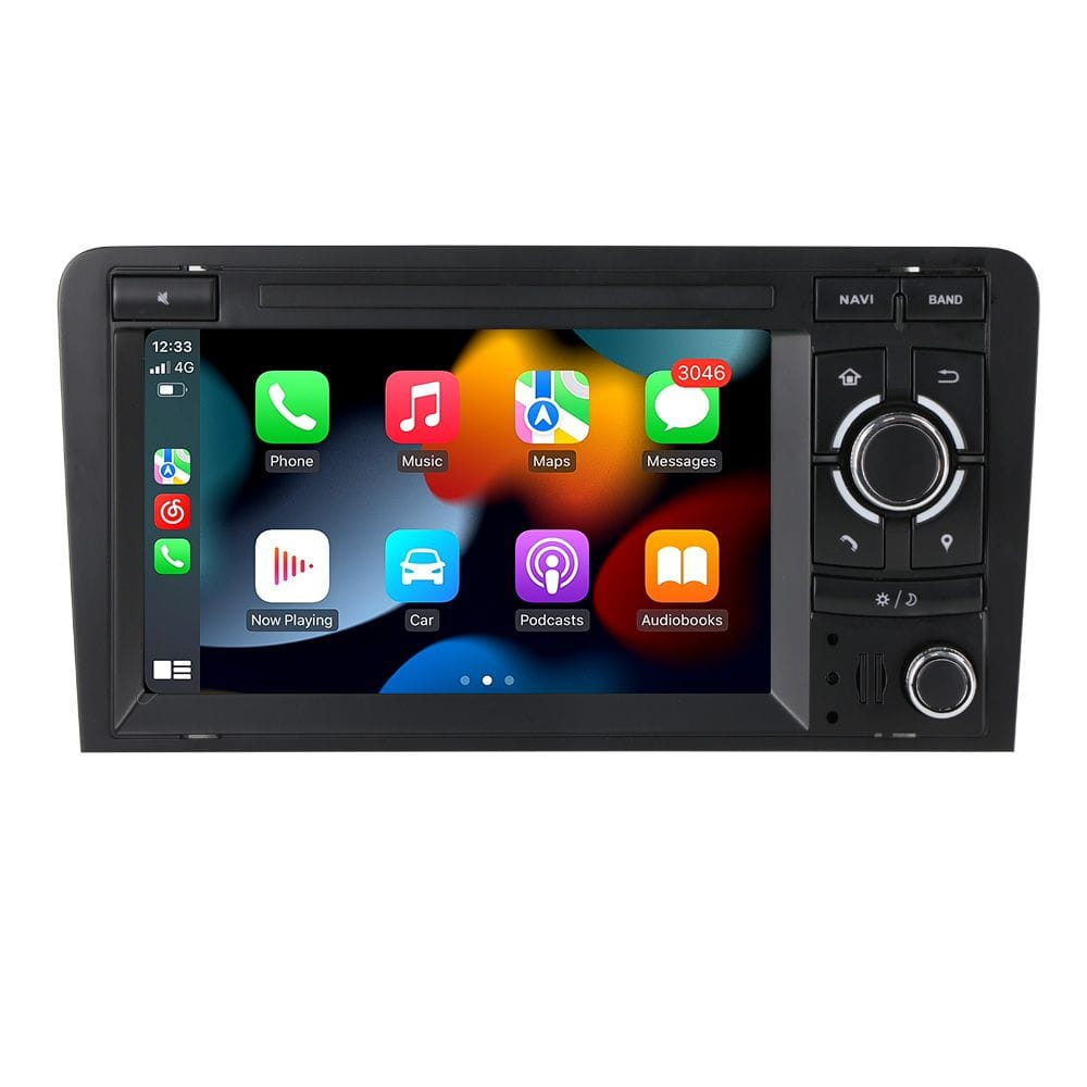Navigatie dedicata Audi A3, 4GB RAM 64GB ROM, Quadcore, Android 13, Display IPS 7", DSP, Carplay&Android Auto, Suport camere AHD [4]