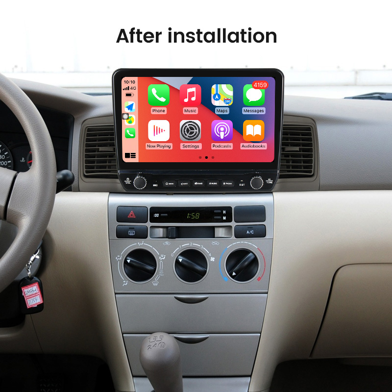 Navigatie dedicata Corolla EX 2007-2012 cu butoane rotative model 2024, 9 Inch, 2GB RAM 32GB ROM, Quadcore, Android 13, WiFi, Bluetooth, Magazin Play [3]
