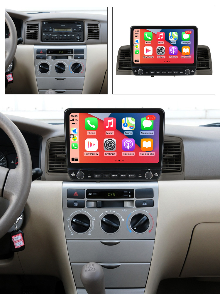 Navigatie dedicata Corolla EX 2007-2012 cu butoane rotative model 2024, 9 Inch, 2GB RAM 32GB ROM, Quadcore, Android 13, WiFi, Bluetooth, Magazin Play [4]