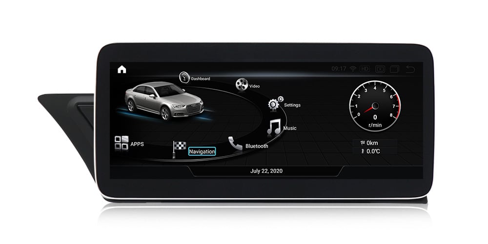 Navigatie dedicata Audi A4 NON-MMI, Android 13, Wireless Carplay si Android auto 6GB RAM 128GB ROM, Octacore 2.0ghz, Display IPS 1280*720, 10.25 inch, Microfon Extern [3]