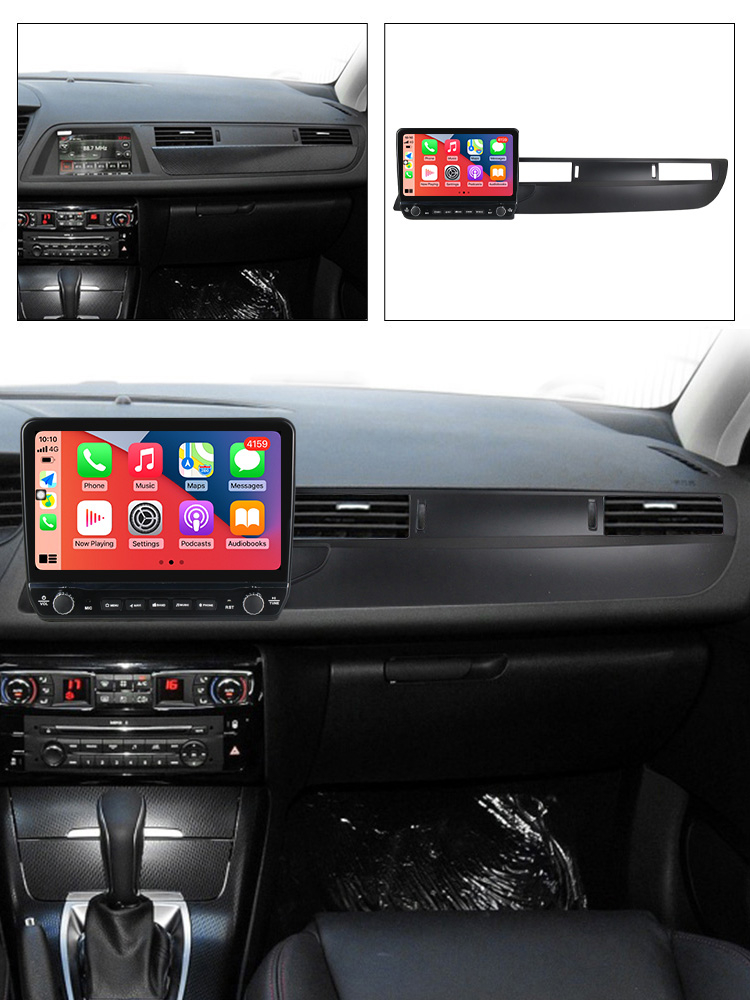 Navigatie dedicata C5 2008-2017 cu butoane rotative model 2024, 4 GB RAM 64 ROM, Quadcore, Android 13, Display QLED, 9", DSP, Carplay, Android Auto, Internet, Youtube , Waze , WI-FI [4]