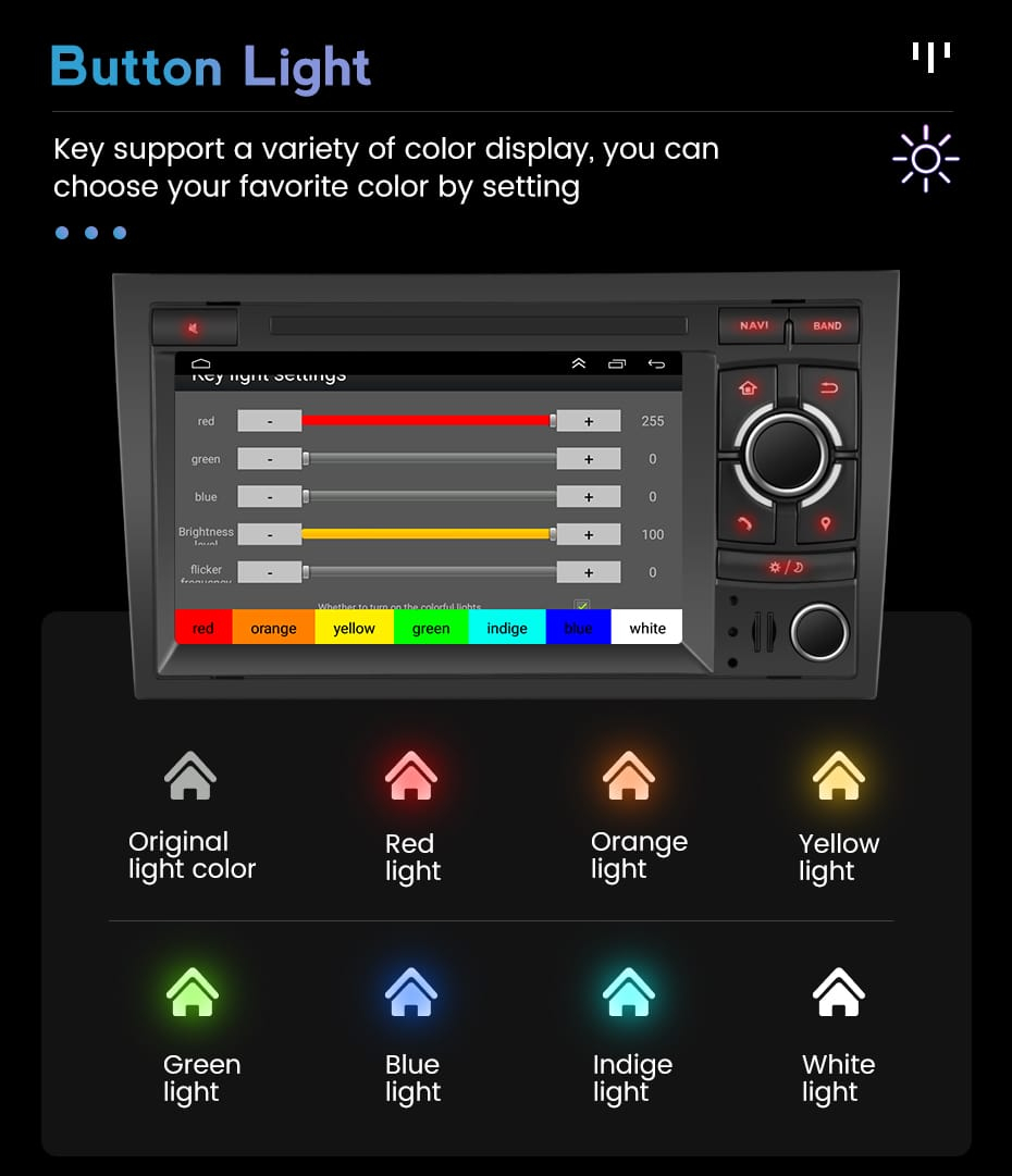 Navigatie dedicata Audi A4 (B6, B7) 2002-2008, 4GB RAM 64GB ROM, Quadcore, Android 13, Display IPS 1K 7", DSP, Carplay&Android Auto, Suport camere AHD [4]