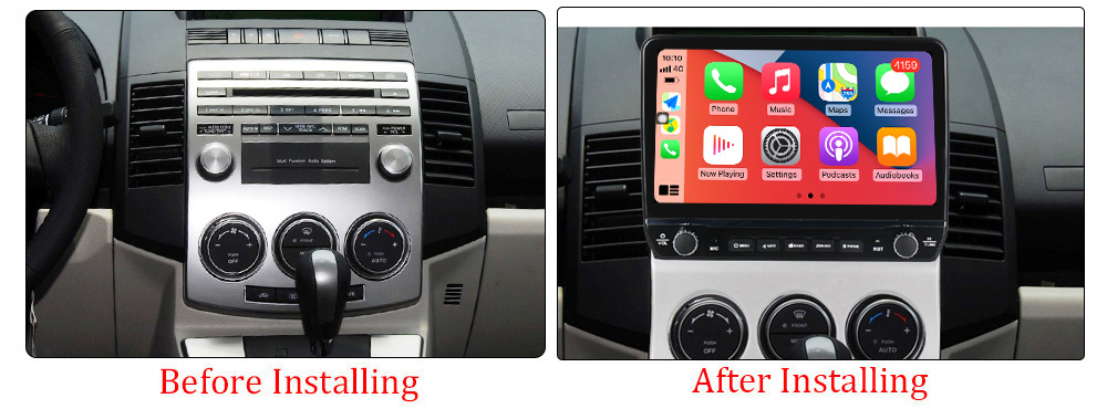 Navigatie dedicata Mazda 5 2005-2010 cu butoane rotative model 2024, 9 Inch, 2GB RAM 32GB ROM, Quadcore, Android 13, WiFi, Bluetooth, Magazin Play [5]