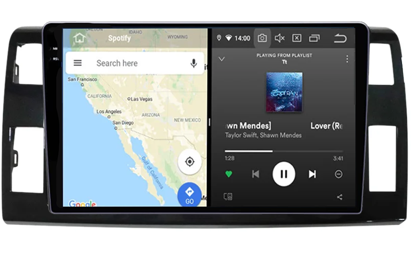 Navigatie dedicata Toyota Previa 2006-2019, 12GB RAM 256GB ROM, Android 13, Rezolutie 2K, Display QLED, 10.5", DSP, Carplay, Android Auto, Internet, Youtube, Waze, Wi Fi, USB [4]