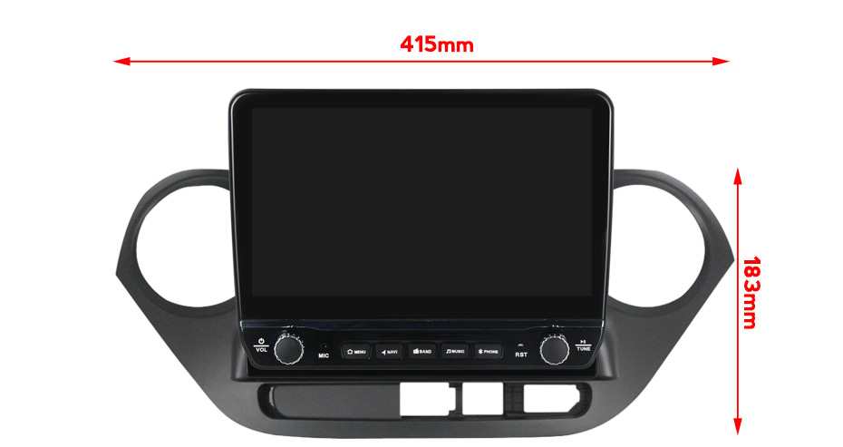 Navigatie dedicata I10 2014-2017 cu butoane rotative model 2024, 10 Inch, 2GB RAM 32GB ROM, Quadcore, Android 13, WiFi, Bluetooth, Magazin Play [5]