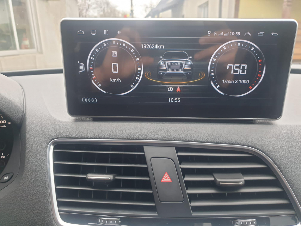 Navigatie dedicata AUDI Q3 2010 2018, Display IPS 1280*720 de 10.25 INCH, 8+64 GB Octacore 2.0ghz, MMI 2011-2018, Android 13 [5]