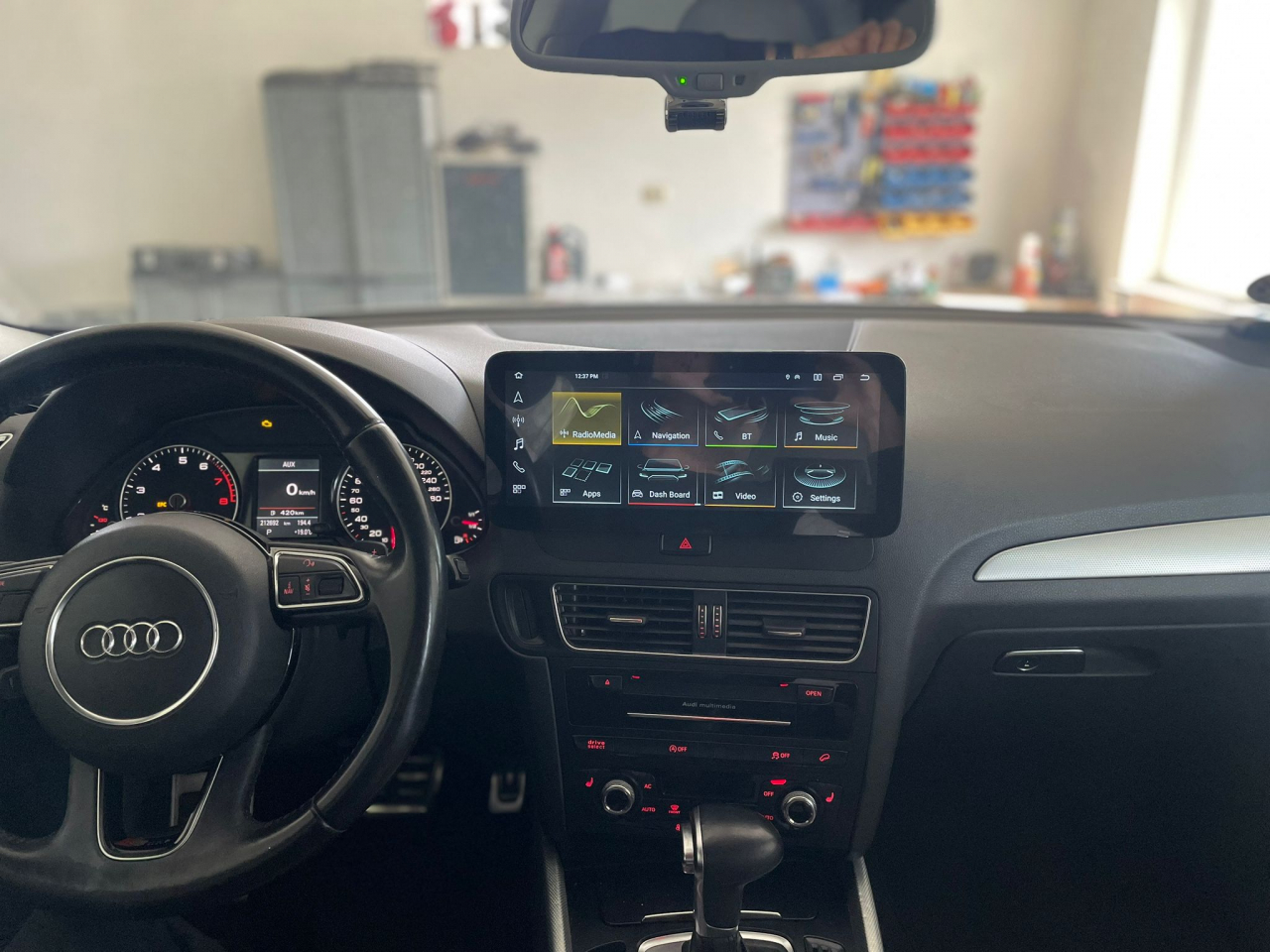 Navigatie dedicata Audi Q5 2010-2016 MMI3, Display 1280x720p 12.3' 8GB RAM 256 GB ROM, Octa Core 2.0GHz, Hotspot, Android 14, Bluetooth, Magazin Play - [9]