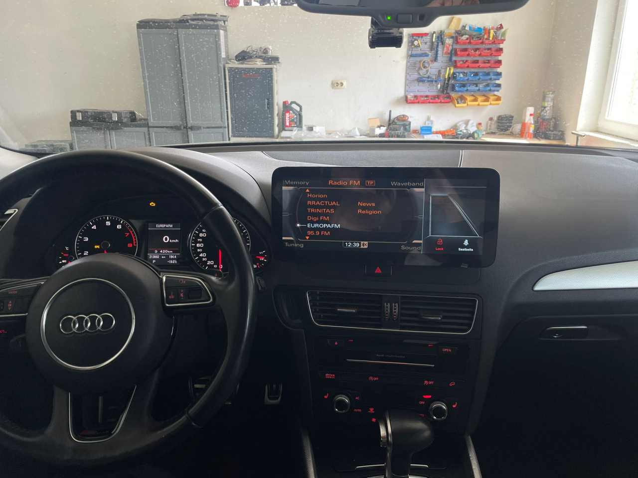Navigatie dedicata Audi Q5 2010-2016 MMI3, Display 1280x720p 12.3' 8GB RAM 256 GB ROM, Octa Core 2.0GHz, Hotspot, Android 14, Bluetooth, Magazin Play - [5]