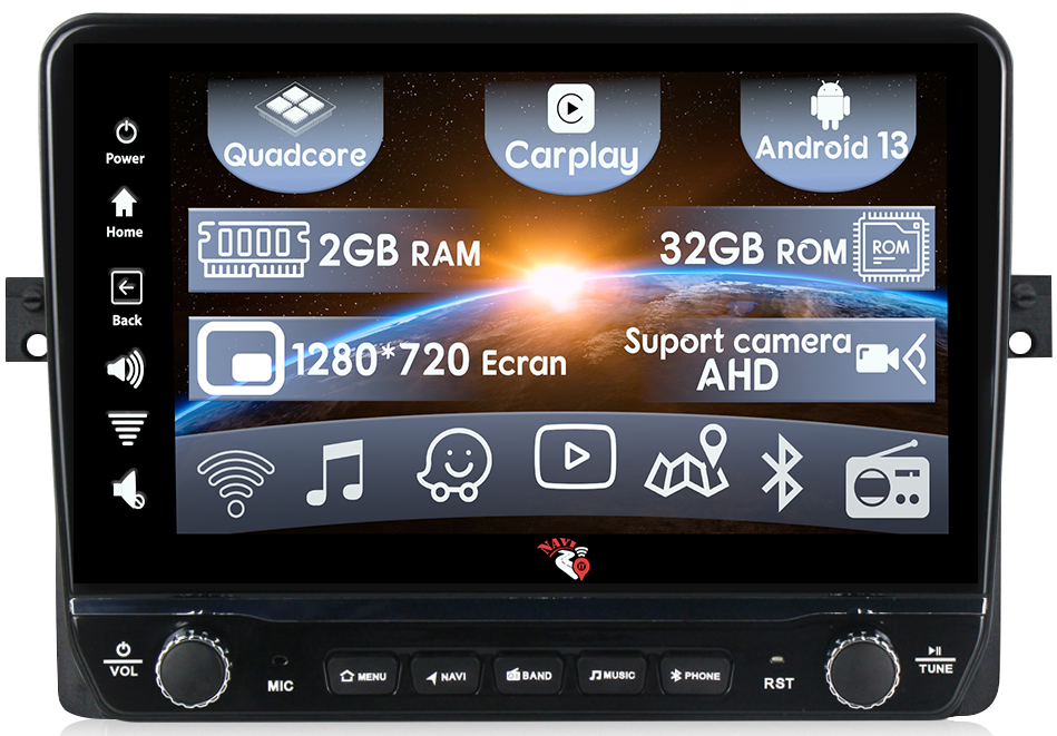 Navigatie dedicata BMW E46 cu butoane rotative model 2024, 9 Inch, 2GB RAM 32GB ROM, Quadcore, Android 13, WiFi, Bluetooth, Magazin Play [11]