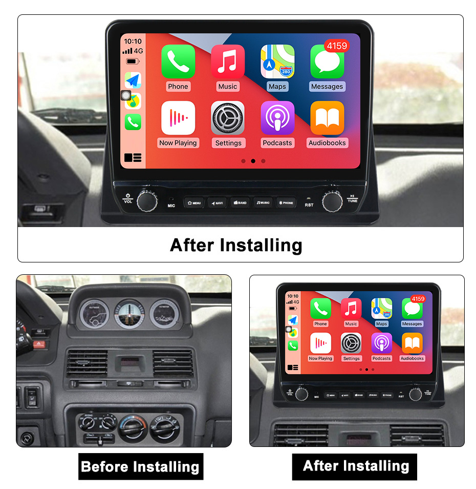 Navigatie dedicata Pajero 2002-2014 cu butoane rotative model 2024, 9 Inch, 2GB RAM 32GB ROM, Quadcore, Android 13, WiFi, Bluetooth, Magazin Play [5]