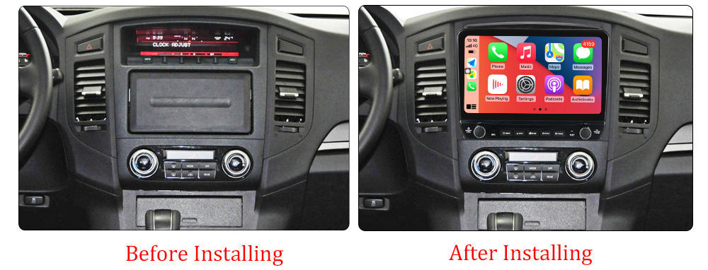 Navigatie dedicata Pajero 2006-2014 cu butoane rotative model 2024, 9 Inch, 2GB RAM 32GB ROM, Quadcore, Android 13, WiFi, Bluetooth, Magazin Play [5]