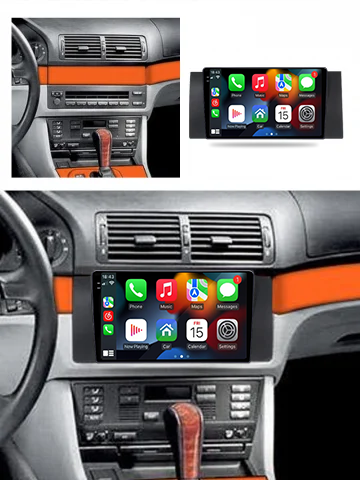 Navigatie dedicata BMW Seria 5 E39/E53 2000-2006, 12GB RAM 256GB ROM, Android 13, Rezolutie 2K, Display QLED, 9", DSP, Carplay, Android Auto, Internet, Youtube, Waze, Wi Fi [5]