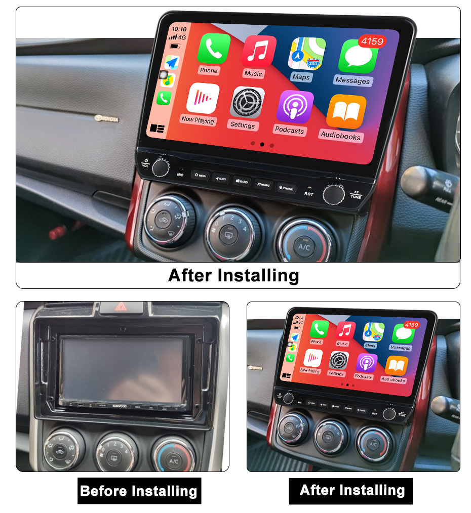 Navigatie dedicata Corolla Axio 2015-2017 cu butoane rotative model 2024, 9 Inch, 2GB RAM 32GB ROM, Quadcore, Android 13, WiFi, Bluetooth, Magazin Play [5]