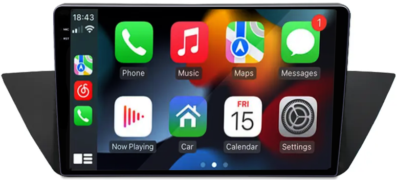 Navigatie dedicata BMW X1 (E84) 2009 - 2015, 12GB RAM 256GB ROM, Android 13, Rezolutie 2K, Display QLED, 10.25", DSP, Carplay, Android Auto, Internet, Youtube, Waze, Wi Fi, USB [2]